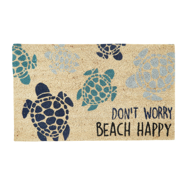 DON’T WORRY BEACH HAPPY DOORMAT