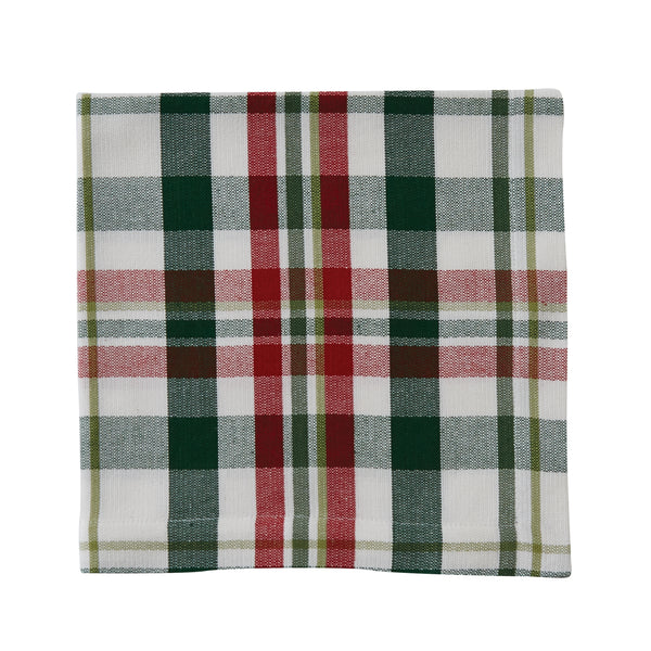 GRACE PLAID NAPKIN (SET OF 4)