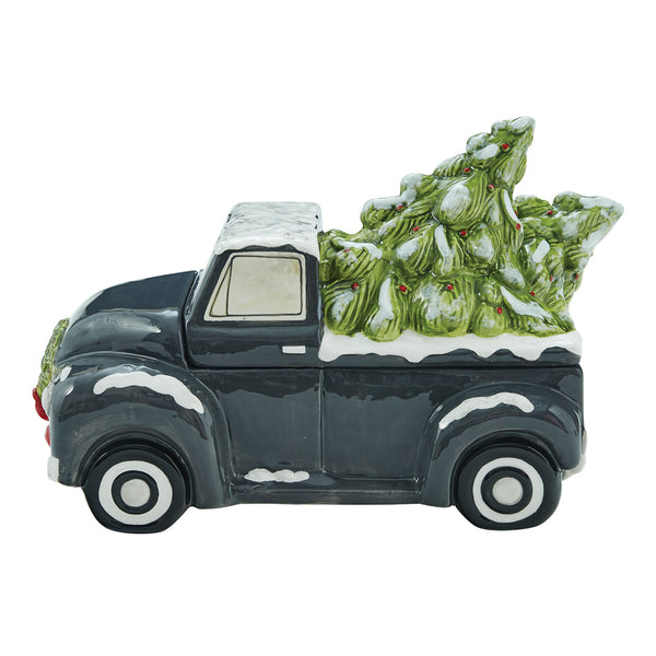 Home For Christmas Cookie Jar