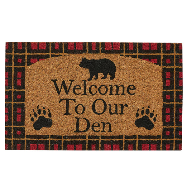 WELCOME TO OUR DEN DOORMAT