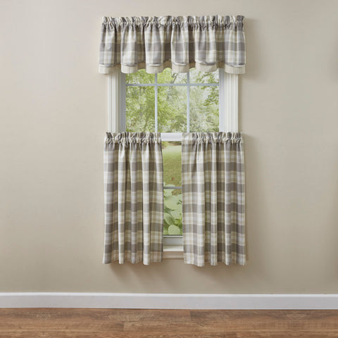 WEATHERED OAK VALANCE 72X14