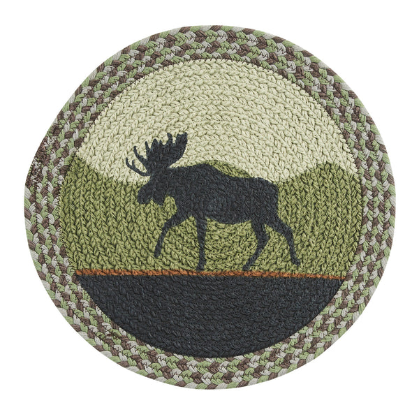 Moose Braided Placemat (set of 4)
