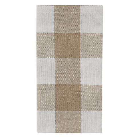 WICKLOW CHECK NAPKIN NATURAL