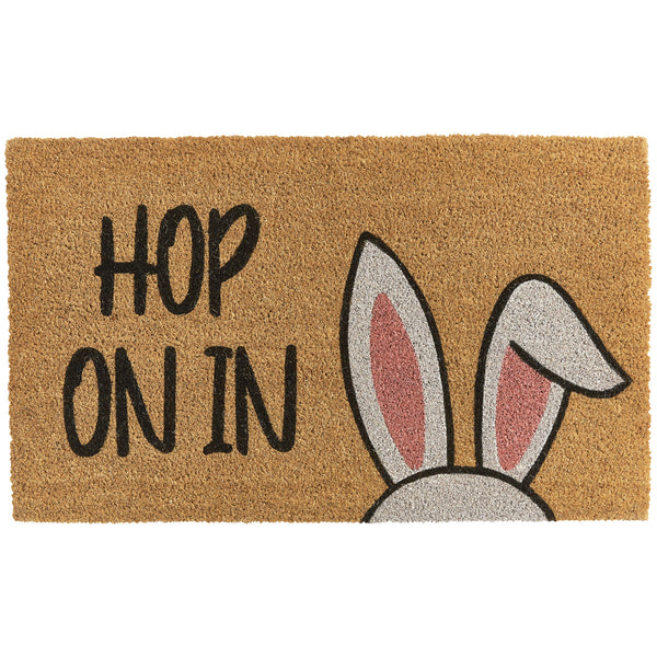 HOP ON IN DOORMAT (set of 2)