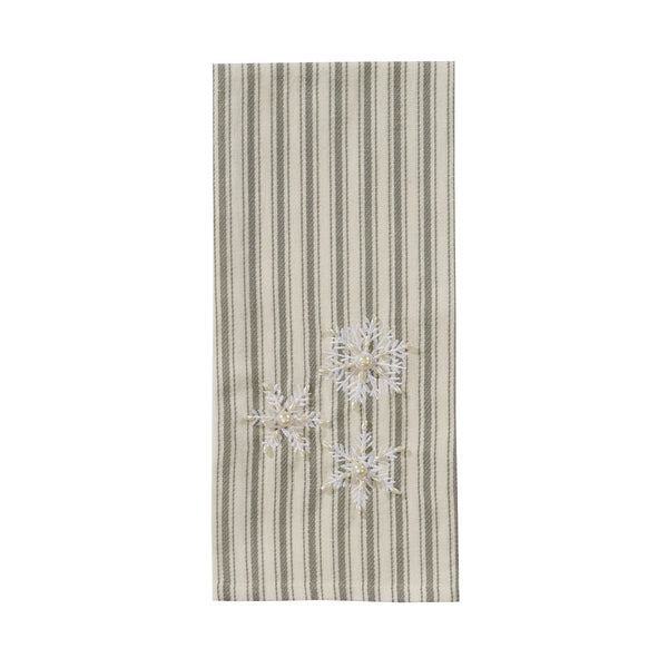 Snowfrost Embroidered Dishtowel (Set of 6)