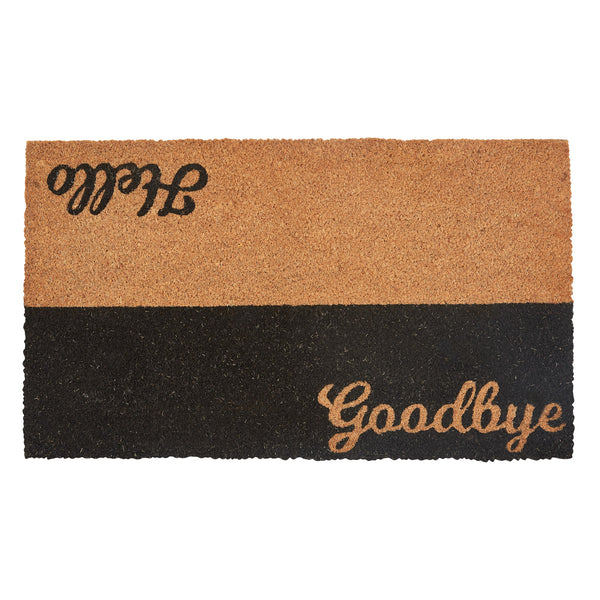 HELLO/GOODBYE DOORMAT