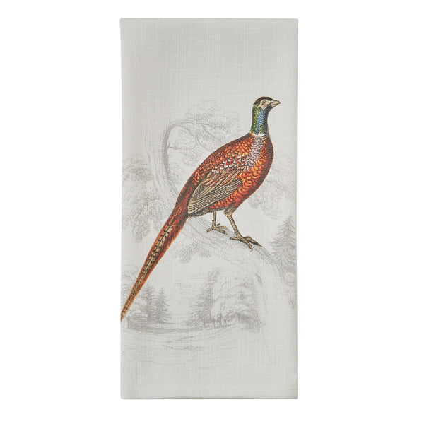 Add a beautiful accent to your kitchen decor with the Pheasant Printed Dishtowels! Featuring a majestic colorful pheasant, these dishtowels will offer a unique and stylish touch to your kitchen!