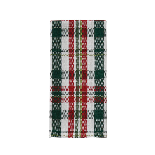 GRACE PLAID TOWEL  (SET OF 2)