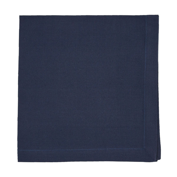 ELEMENTS NAPKIN MIDNIGHTThese solid Elements Pebble Midnight are a great way to dress your kitchen table!  So easy to pair with other coordinating colors!  Color: Midnight Blue