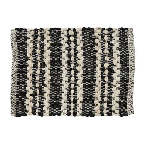 ONYX AND IVORY CHINDI RUG 2X3