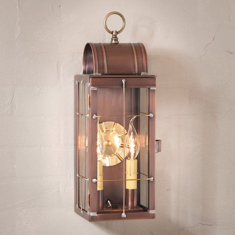 Queen Arch Lantern in Antique Copper