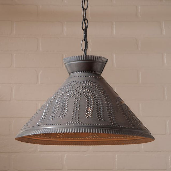 Roosevelt Shade Light with Willow in Kettle Black