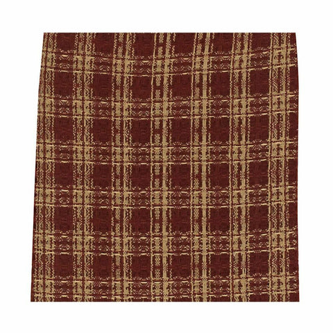 The Sturbridge Dishcloths feature a tasteful wine & farmhouse tan homespun plaid for a classic country look! Both fun and functional, these super absorbent, waffle weave dishcloths add charm to your decor - and help clean life's little messes! 