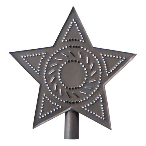 Star Tree Topper in Kettle Black
