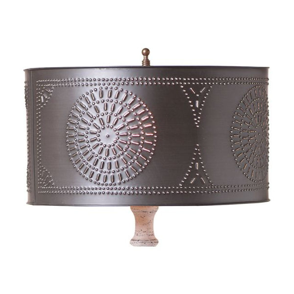 A twist on a modern style, The Table Lamp Drum Shade is a must have for all on trend decorators.