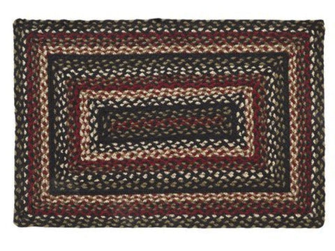 Tartan 36x60 in. Braided  Rectangle Rug