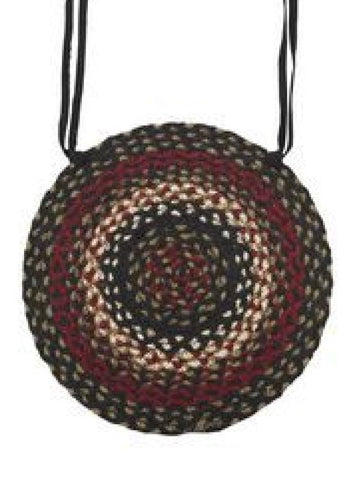 Tartan 15" Braided  Chair Pad Set of 4