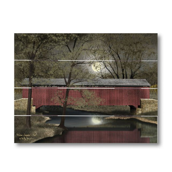 Warm Summer's Eve Pallet Art